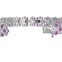Infinity Gemstone Bracelet