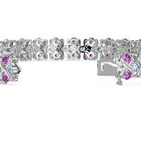 Infinity Gemstone Bracelet