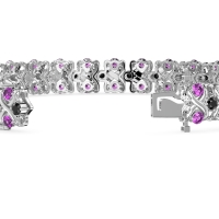 Infinity Gemstone Bracelet