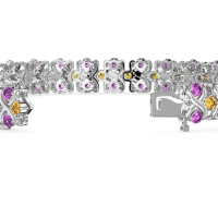 Infinity Gemstone Bracelet