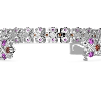 Infinity Gemstone Bracelet