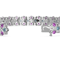 Infinity Gemstone Bracelet