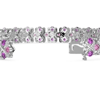 Infinity Gemstone Bracelet