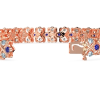 Infinity Gemstone Bracelet