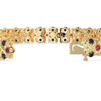Infinity Gemstone Bracelet