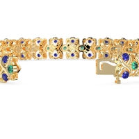 Infinity Gemstone Bracelet