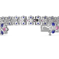 Infinity Gemstone Bracelet