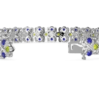 Infinity Gemstone Bracelet