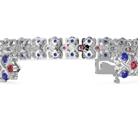 Infinity Gemstone Bracelet