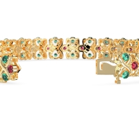 Infinity Gemstone Bracelet