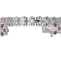 Infinity Gemstone Bracelet