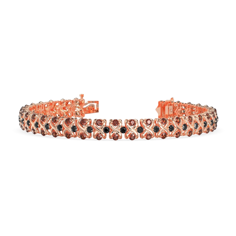 Infinity Gemstone Bracelet
