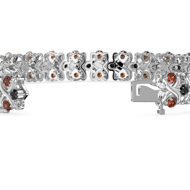 Infinity Gemstone Bracelet