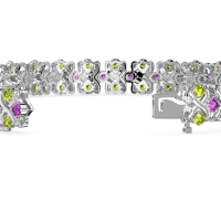 Infinity Gemstone Bracelet