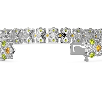 Infinity Gemstone Bracelet