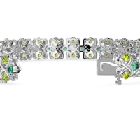 Infinity Gemstone Bracelet