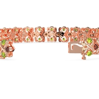 Infinity Gemstone Bracelet
