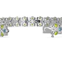 Infinity Gemstone Bracelet
