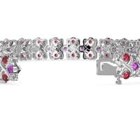 Infinity Gemstone Bracelet