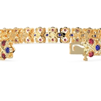 Infinity Gemstone Bracelet
