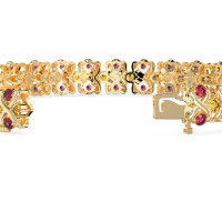 Infinity Gemstone Bracelet