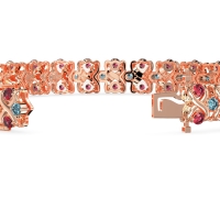 Infinity Gemstone Bracelet