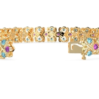 Infinity Gemstone Bracelet