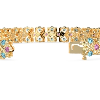 Infinity Gemstone Bracelet