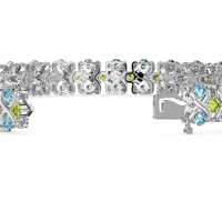 Infinity Gemstone Bracelet