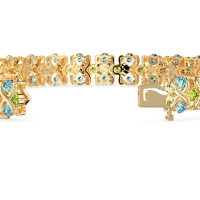 Infinity Gemstone Bracelet