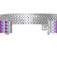 Four Row Tennis Bracelet