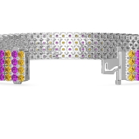 Four Row Tennis Bracelet