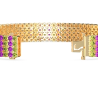 Four Row Tennis Bracelet