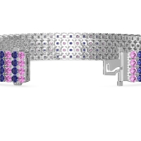 Four Row Tennis Bracelet