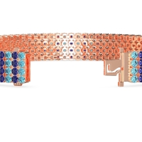 Four Row Tennis Bracelet