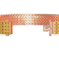 Four Row Tennis Bracelet