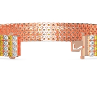 Four Row Tennis Bracelet