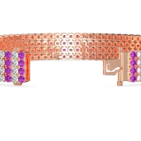 Four Row Tennis Bracelet