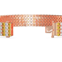 Four Row Tennis Bracelet