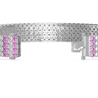 Four Row Tennis Bracelet