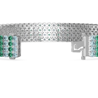 Four Row Tennis Bracelet