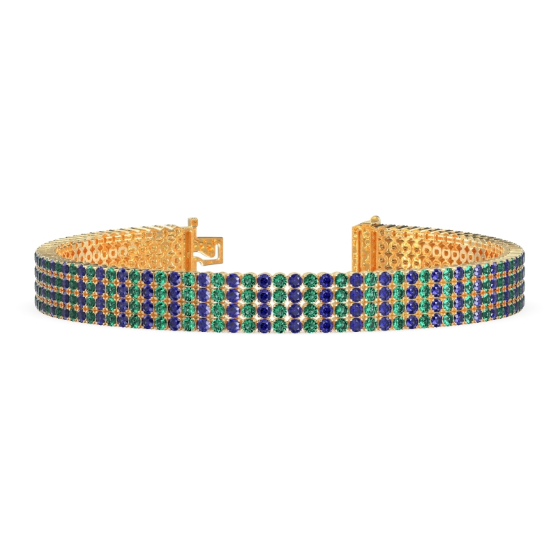 Four Row Tennis Bracelet