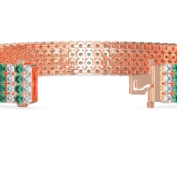 Four Row Tennis Bracelet