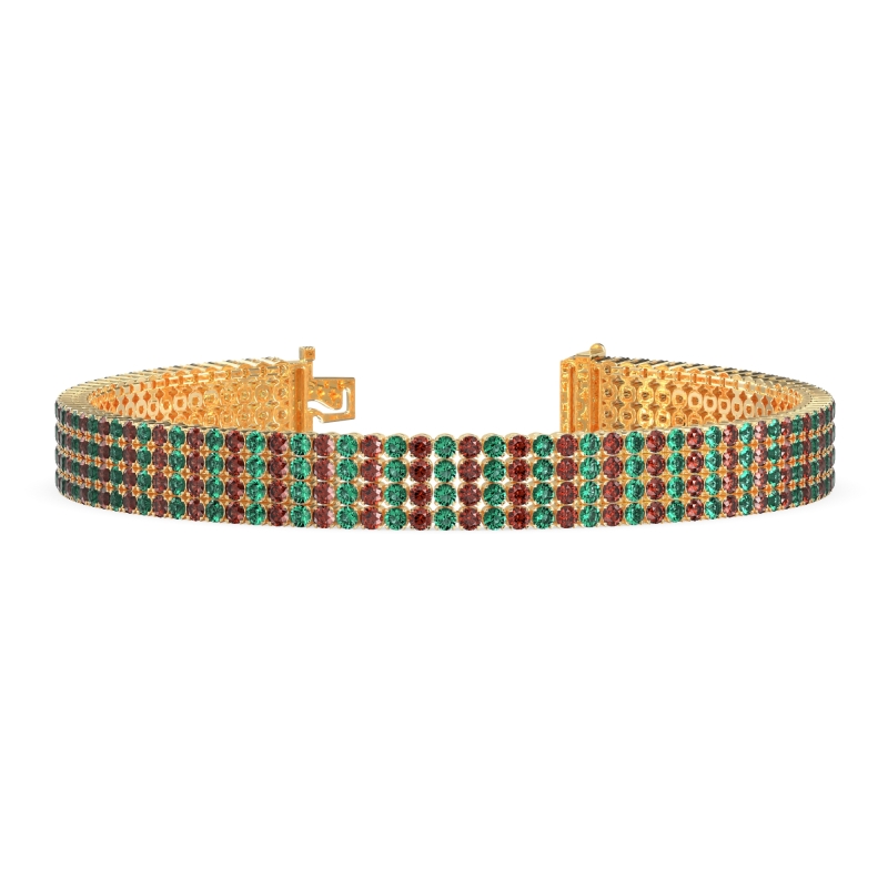 Four Row Tennis Bracelet
