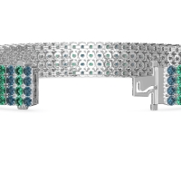 Four Row Tennis Bracelet