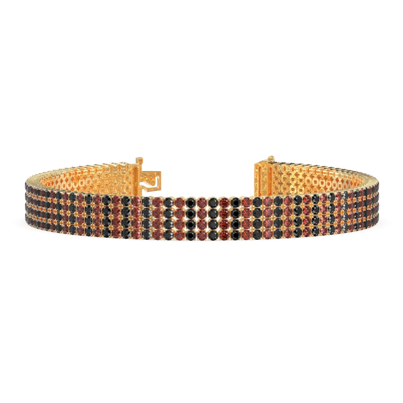 Four Row Tennis Bracelet