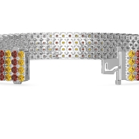 Four Row Tennis Bracelet
