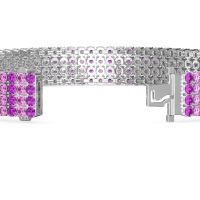 Four Row Tennis Bracelet