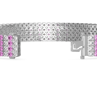 Four Row Tennis Bracelet