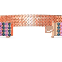 Four Row Tennis Bracelet